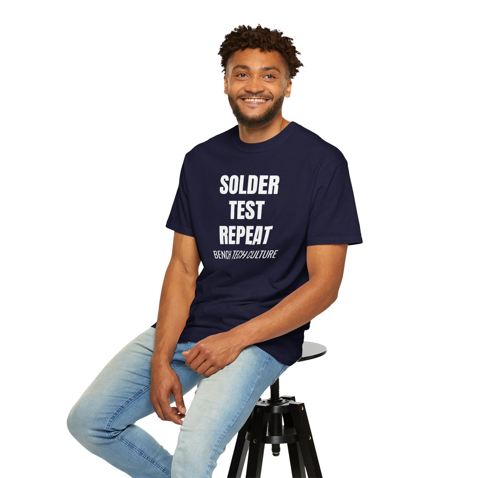 Solder Test Repeat Electronics Repair T-Shirt