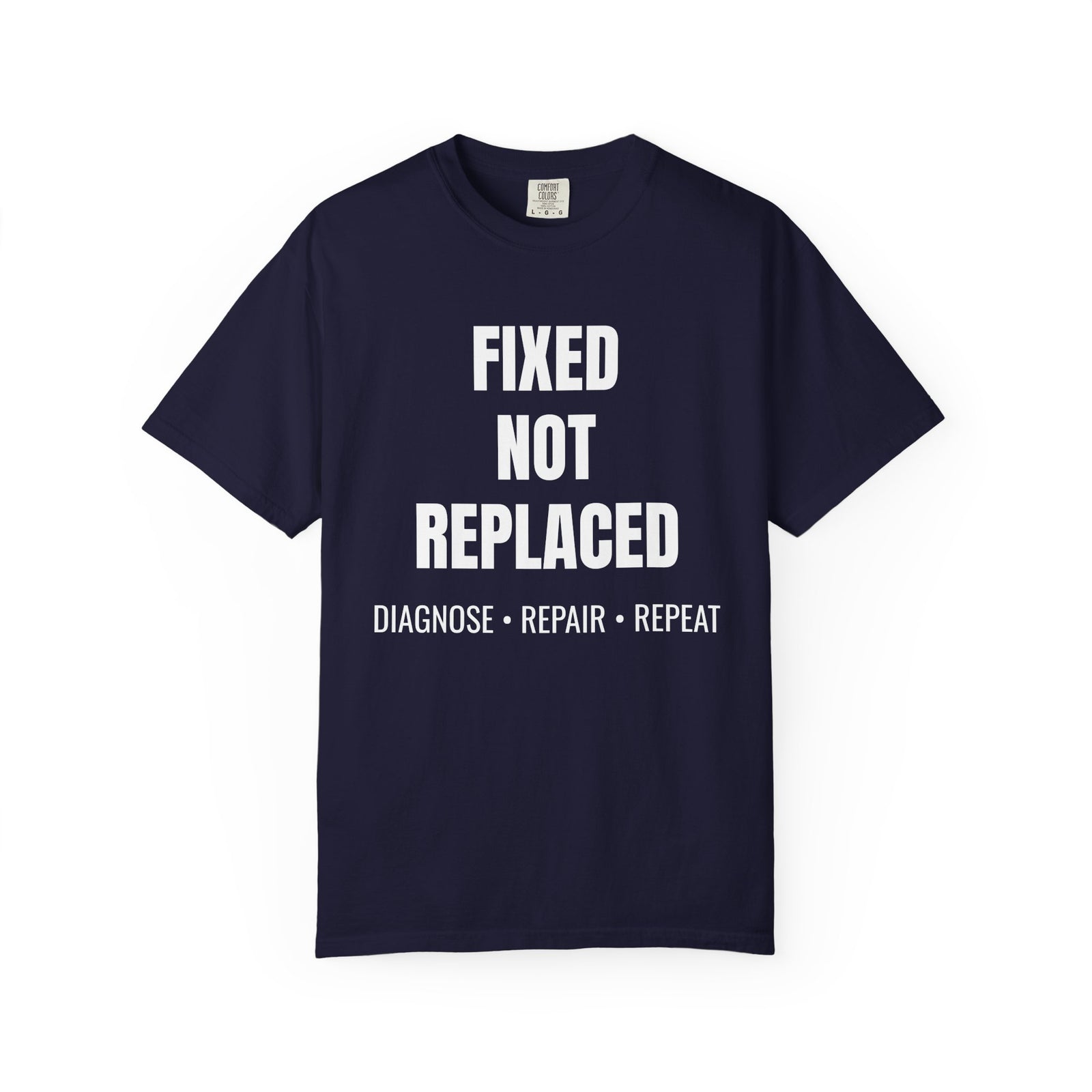 Fixed Not Replaced Repair Culture T-Shirt