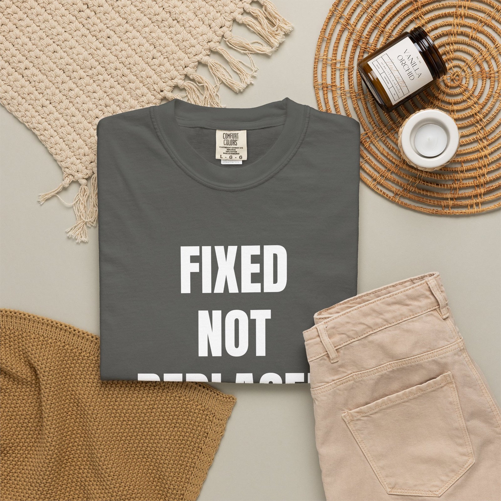 Fixed Not Replaced Repair Culture T-Shirt