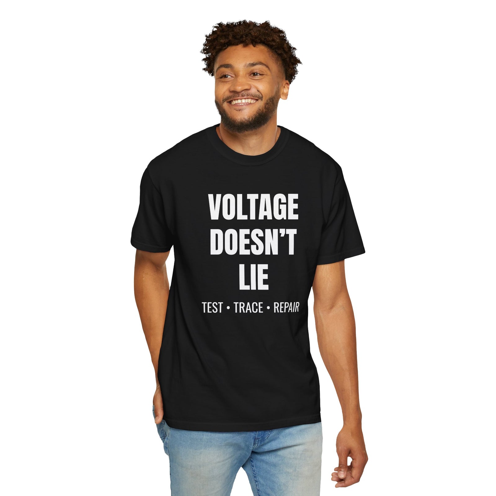 Voltage Doesn’t Lie Technician T-Shirt