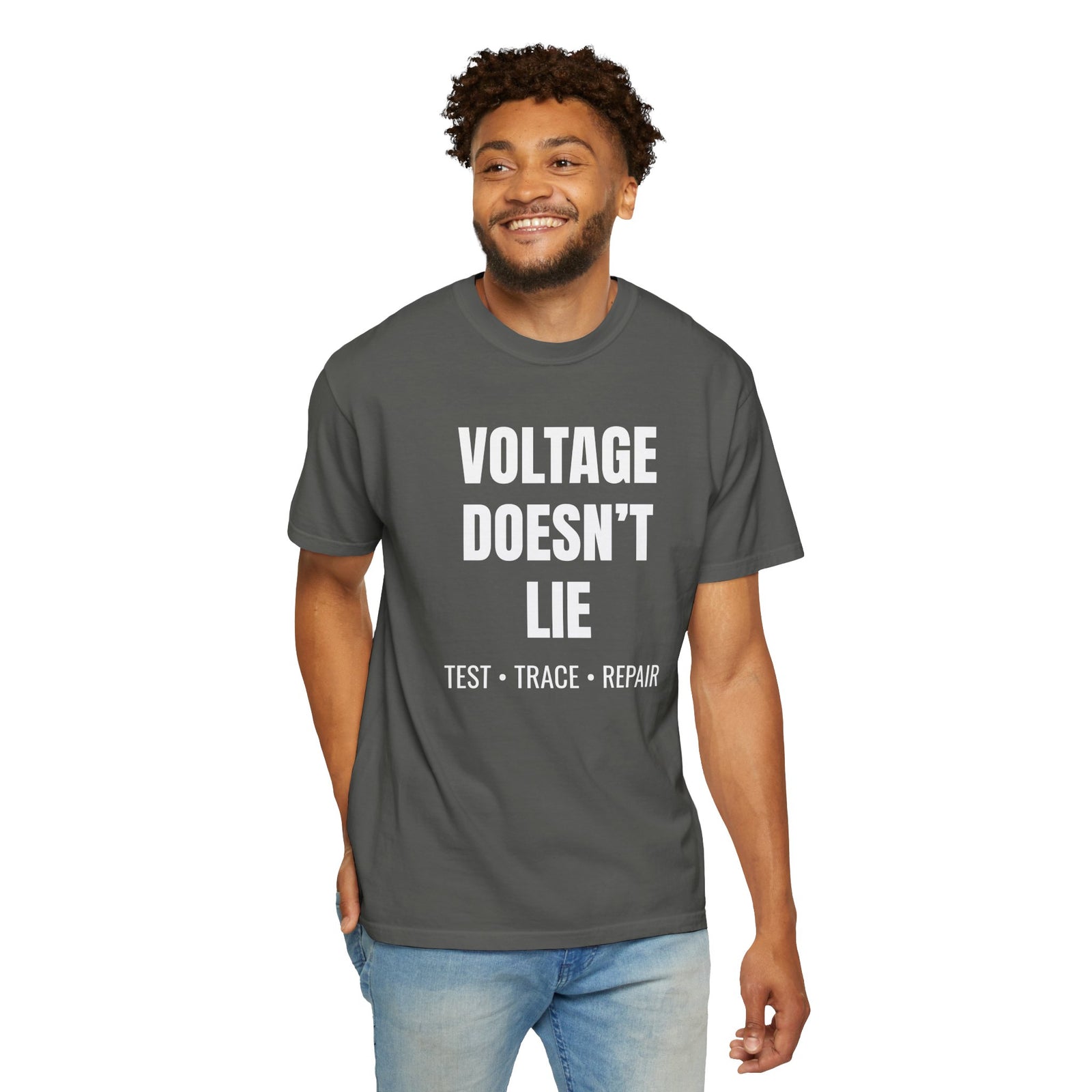 Voltage Doesn’t Lie Technician T-Shirt