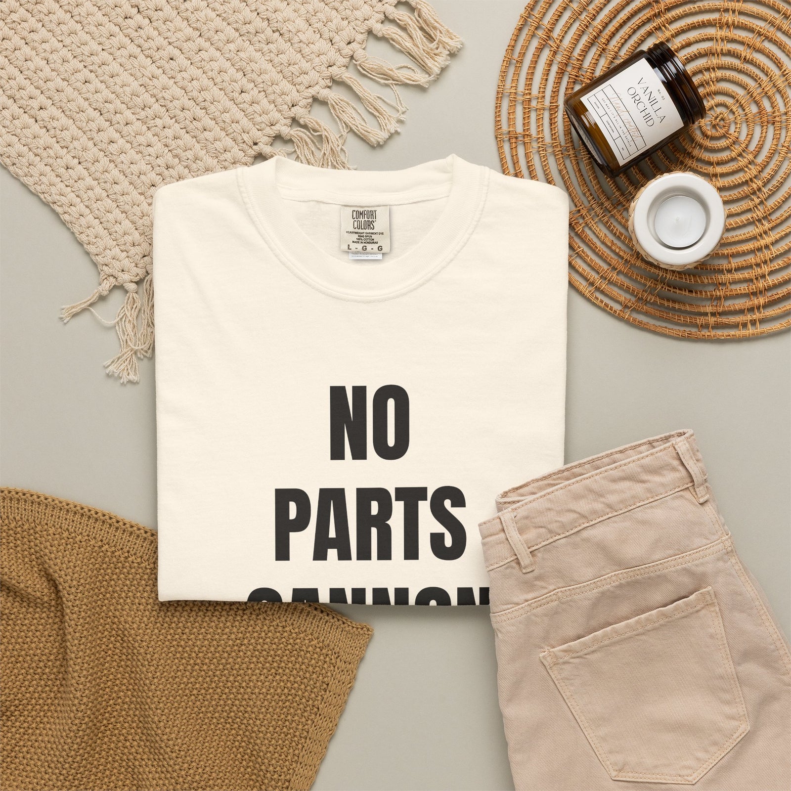 No Parts Cannon Mechanic Diagnostic T-Shirt