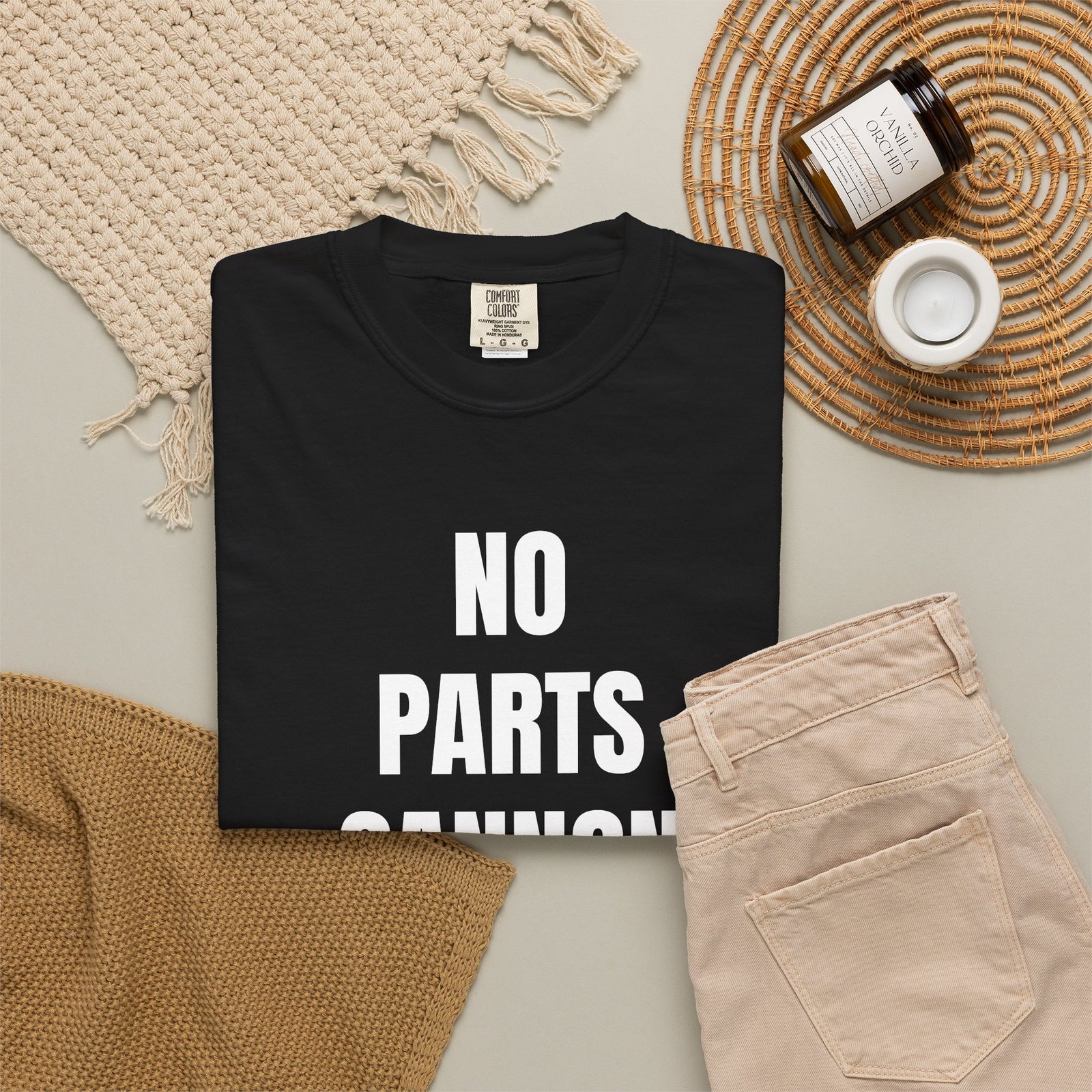 No Parts Cannon Mechanic Diagnostic T-Shirt