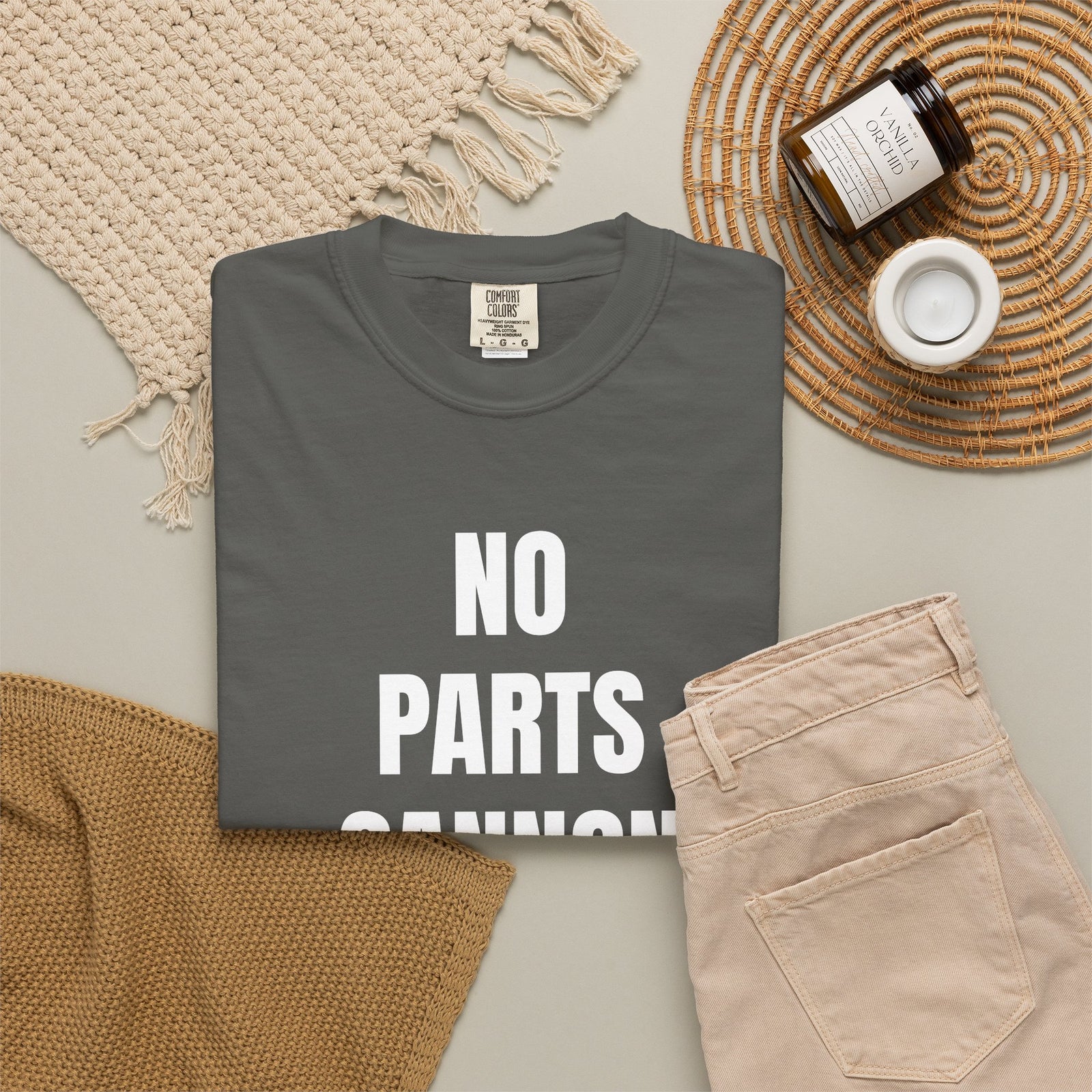 No Parts Cannon Mechanic Diagnostic T-Shirt