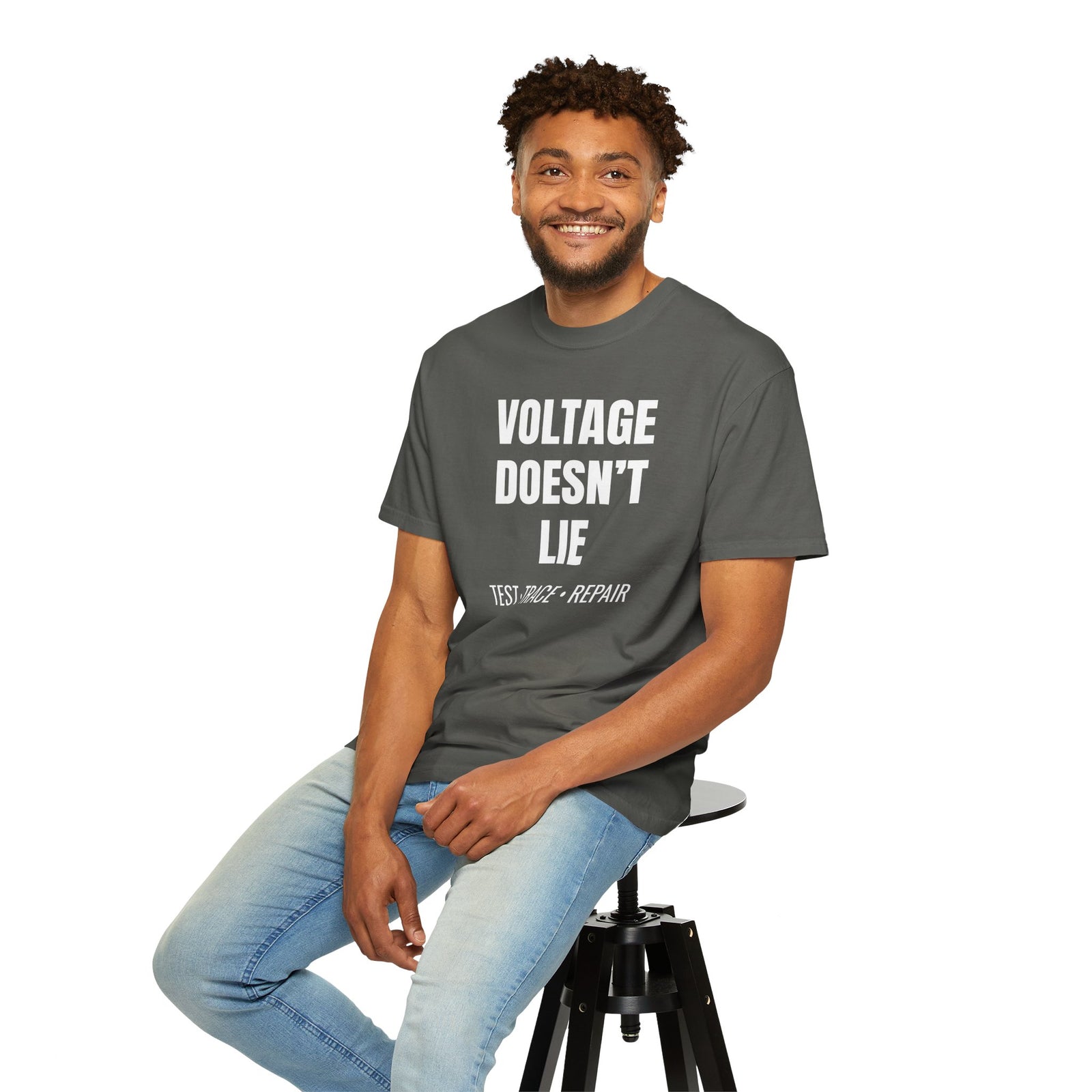 Voltage Doesn’t Lie Technician T-Shirt