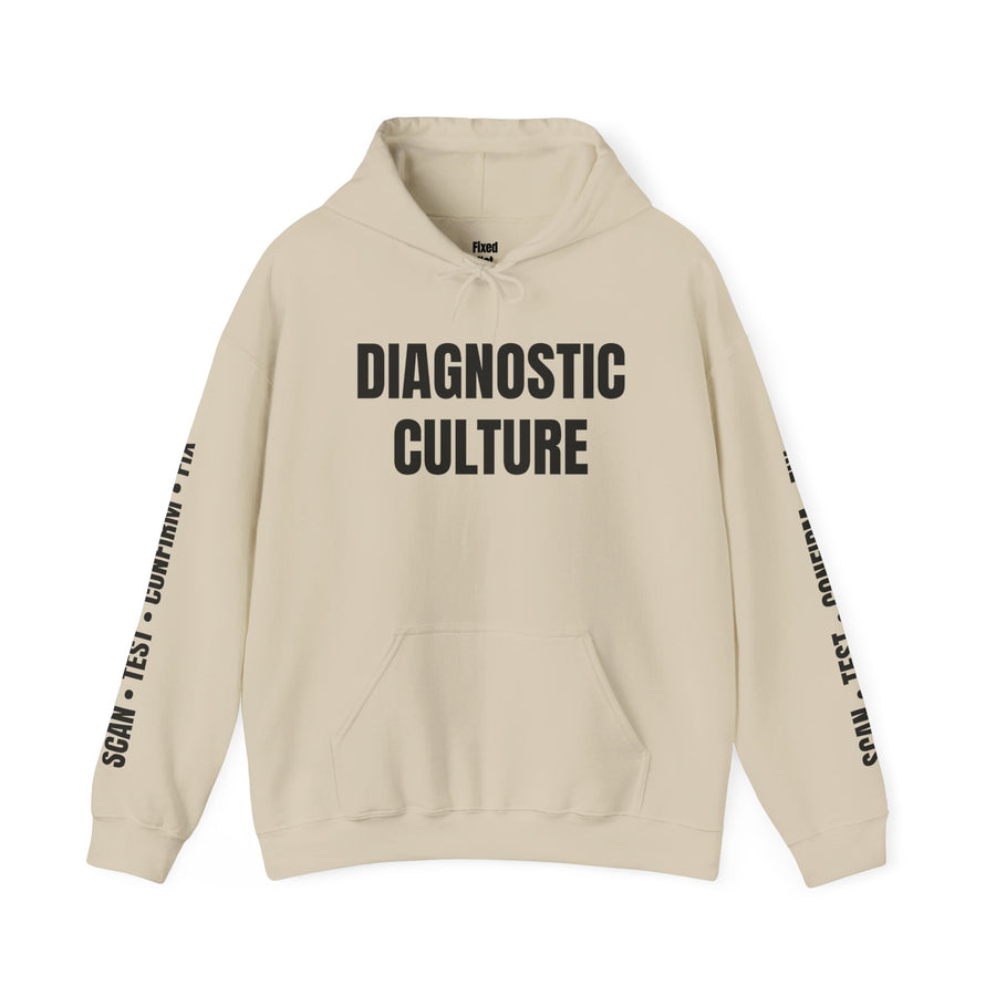 Diagnostic Culture Hoodie – Mechanic & Electronics Repair Hoodie