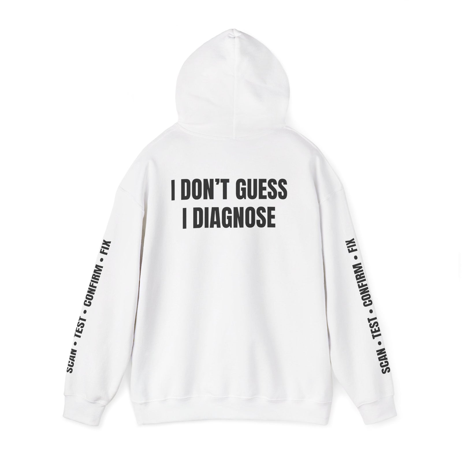 Diagnostic Culture Hoodie – Mechanic & Electronics Repair Hoodie