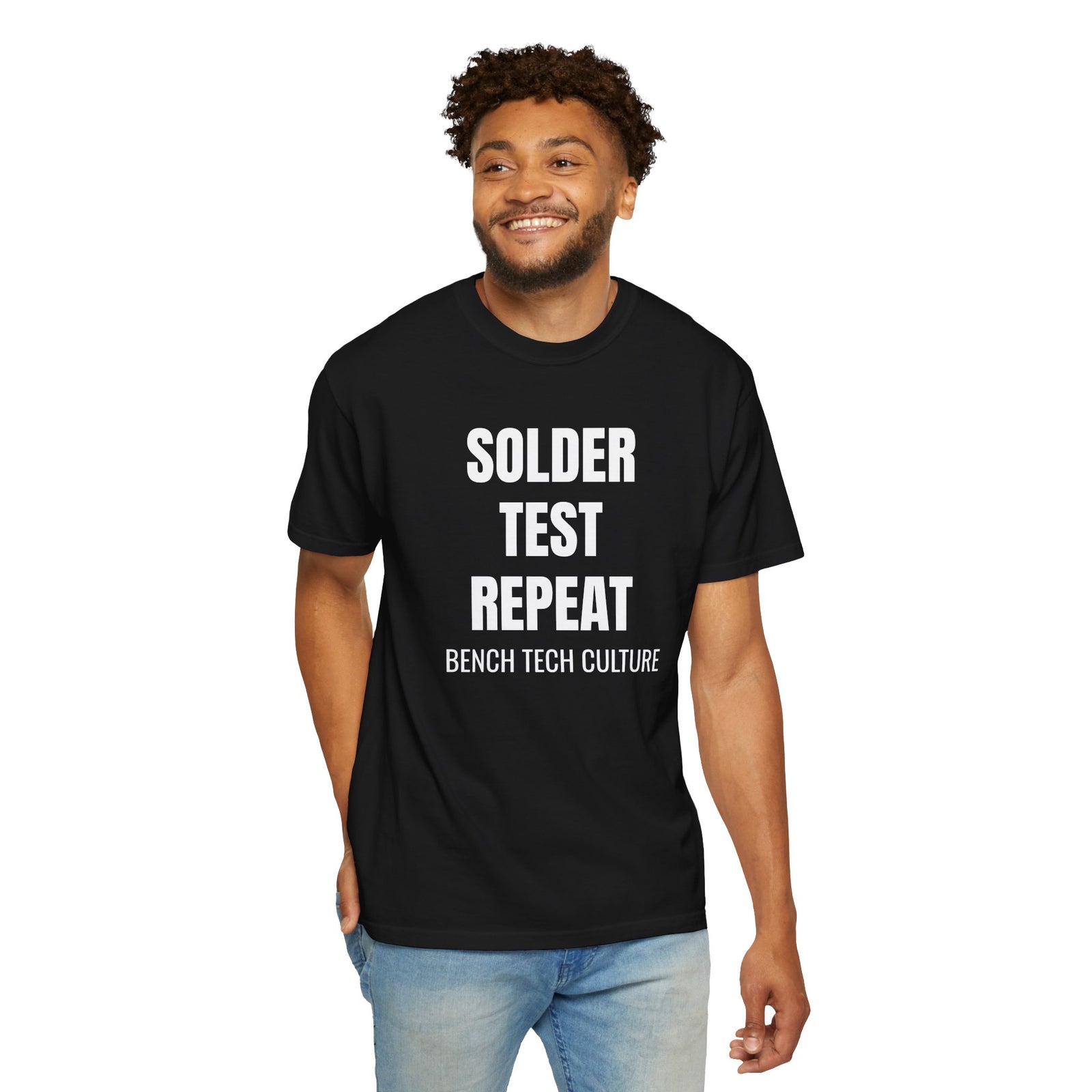 Solder Test Repeat Electronics Repair T-Shirt