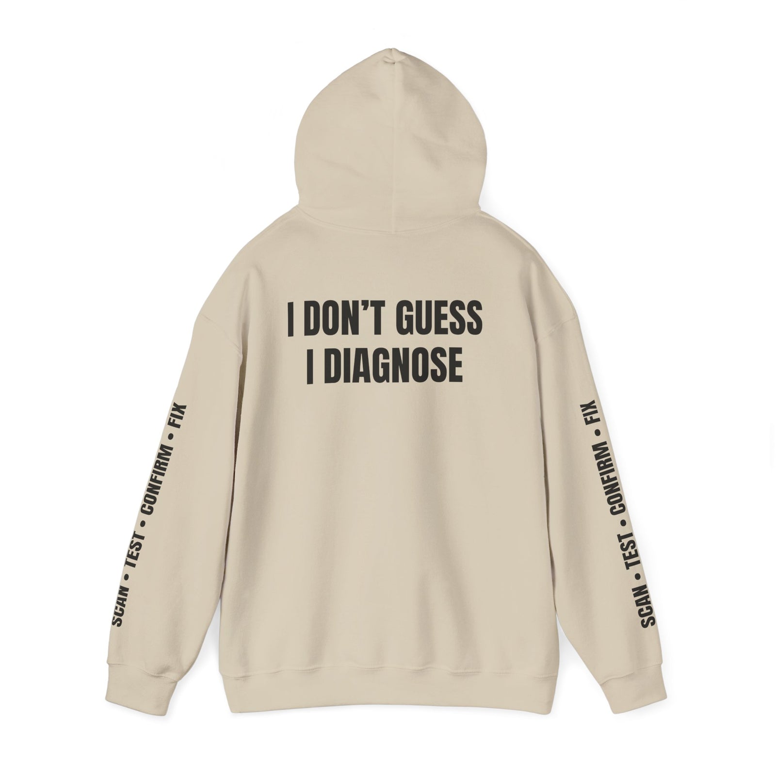 Diagnostic Culture Hoodie – Mechanic & Electronics Repair Hoodie