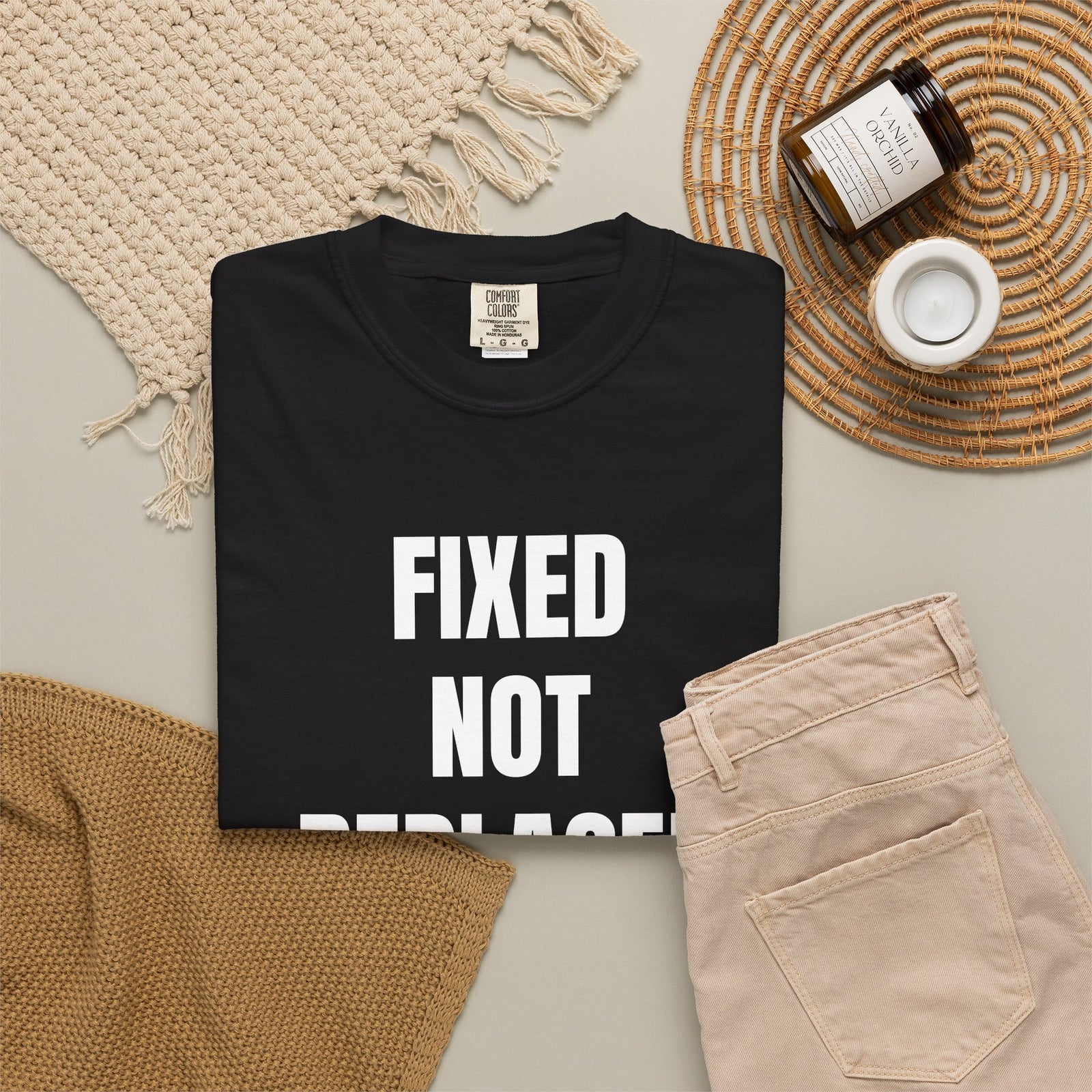 Fixed Not Replaced Repair Culture T-Shirt