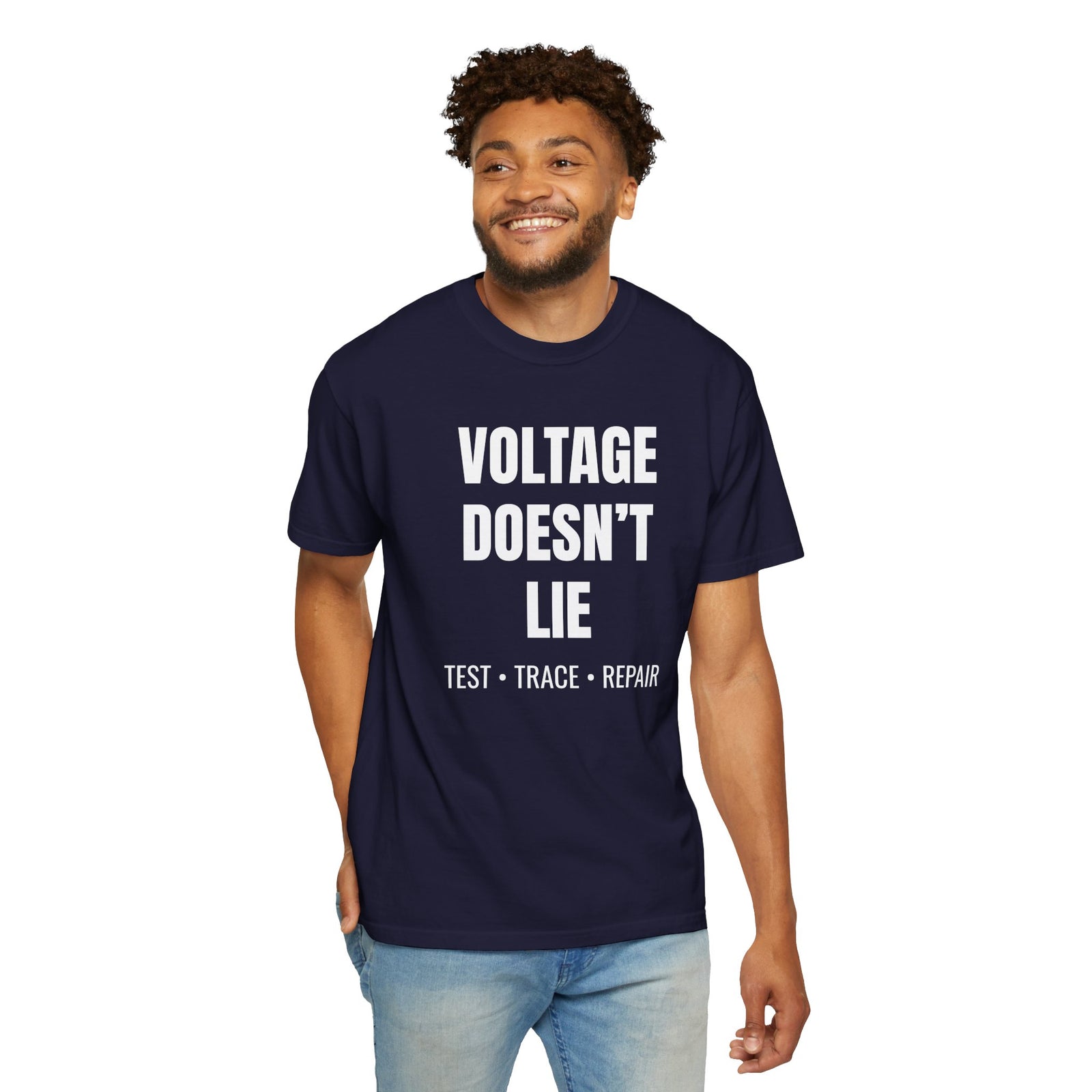 Voltage Doesn’t Lie Technician T-Shirt